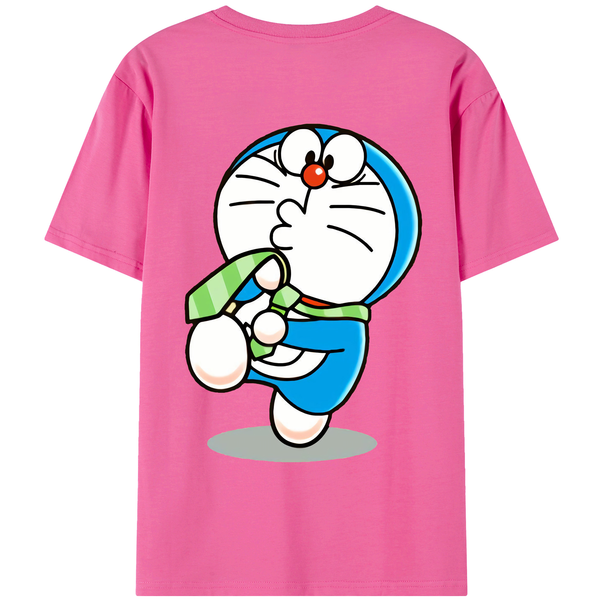 （画像用） ドラえもん Doraemon レディース半袖Tシャツ(バックプリント)
